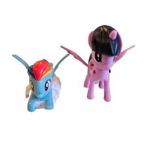 McDonald's Happy Meal Toy My Little Pony Rainbow Dash & Twilight Sparkle